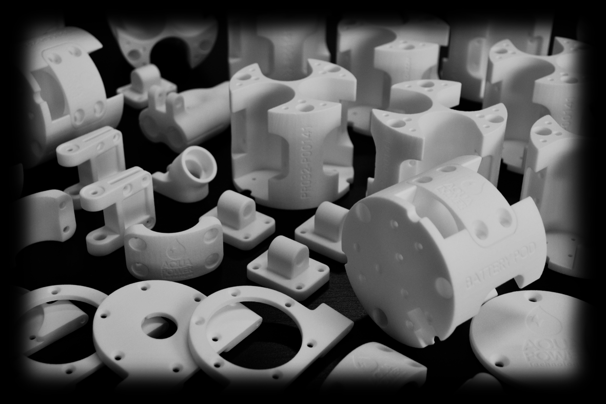 SLS 3D printed custom parts by PartMaker